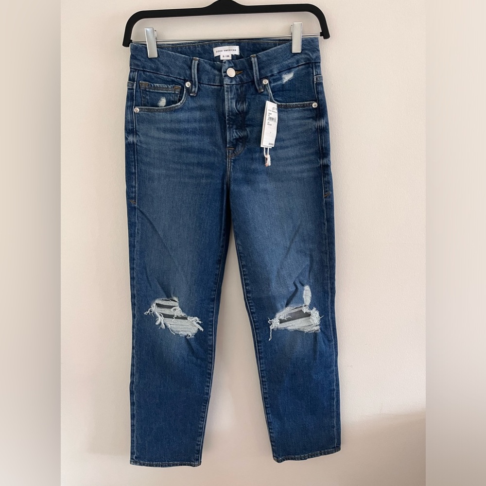 Good American Straight Leg Jean